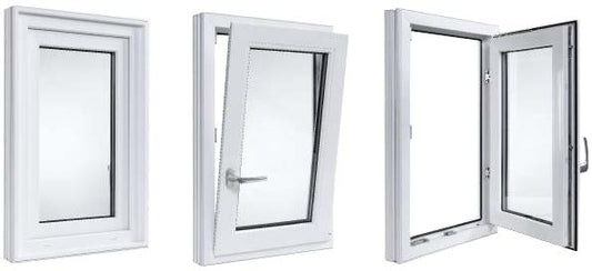 Tilt and Turn Window stock 28 inch wide